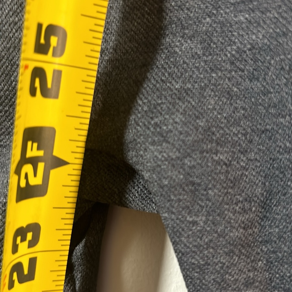 SPANX Seamless High Rise Leggings Heather Charcoal XL Athleisure Sporty Running - Picture 5 of 6